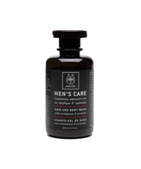 Apivita Mens Care ΣΑΜΠΟΥΑΝ-ΑΦΡΟΛΟΥΤΡΟ 250ML