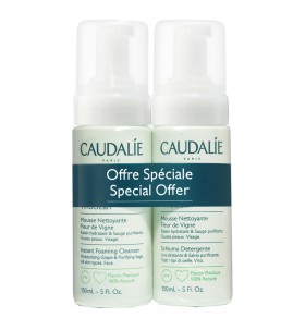 Caudalie Vinoclean Instant Foaming Cleanser 2X150m …