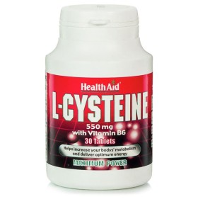 HEALTH AID L-CYSTEINE 550MG 30'S