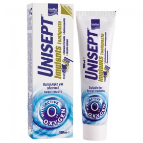 Unisept Implants Toothpaste Οδοντόκρεμα Καθημερινή …