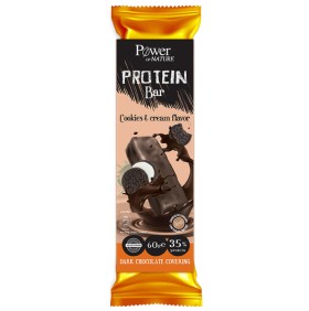 Power Health Protein Bar Cookies & Cream Flavor Da…