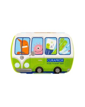 Curaprox Kids Travel Set για 6-12 Ετών Πράσινο με …