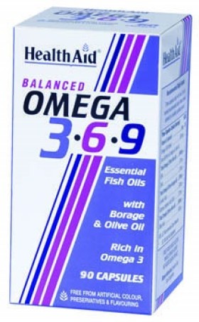 HEALTH AID Ω3 - 6 - 9 (1155MG) CAPSULES 90'S