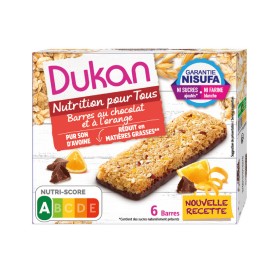 Dukan Μπάρες βρώμης με σοκολάτα και πορτοκάλι 150g &hellip;