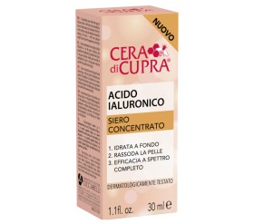 CERA di CUPRA SERUM προσώπου με 3 Υαλουρονικά - 30 …