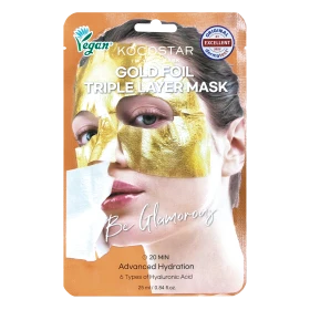 Kocostar Premium Gold Foil Triple Layer Mask Εμποτ …