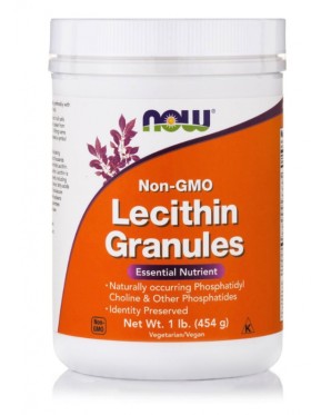 Now Foods Lecithin Granules (Non GMO) Vegetarian 1…