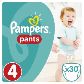 Pampers Pants No 4 (9-15 Kg) 30 Diapers Vrakaki