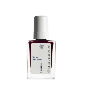 Korres No No Nail Polish 59 Burgundy Red 11ml