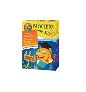 Moller's Omega-3 Kids Ζελεδάκια με Ω3 Λιπαρά Οξέα …