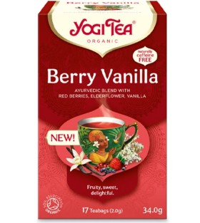 Yogi Tea Berry Vanilla Tea 34.0g 17Teabags