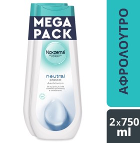 Noxzema Mega Pack Neutral Protect Showergel 1.5Lt &hellip;