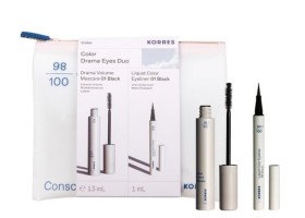 Korres Set Color Drama Eyes Duo με Drama Volume Ma …