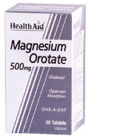 Health Aid Magnesium Orotate 500mg tablets 30's