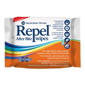 UNIPHARMA Repel After Bite Wipes Καταπραϋντικά μαν …