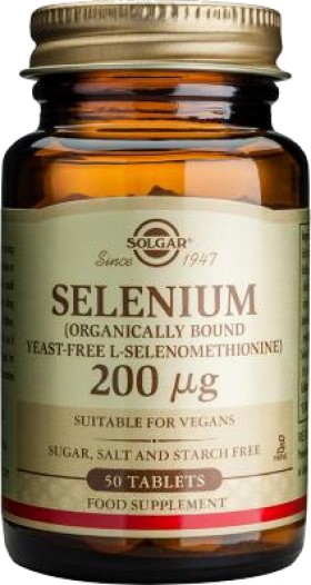 SOLGAR SELENIUM 200MCG 50TAB