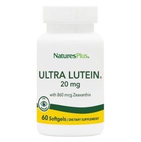 Nature's Plus Ultra Lutein 20mg 60 softgels