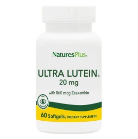 Nature's Plus Ultra Lutein 20mg 60 softgels