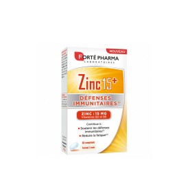 Forte Pharma Zinc 15+ Food Supplement with Pseudo ...
