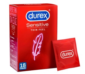 Durex Sensitive Προφυλακτικά για Μεγαλύτερη Ευαισθ …