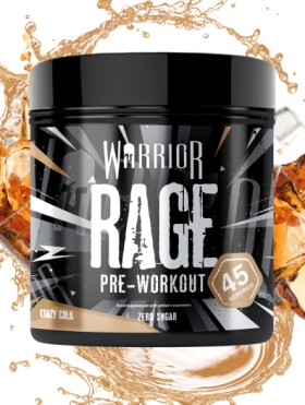Warrior Rage Pre-Workout με γεύση Krazy Cola 392g