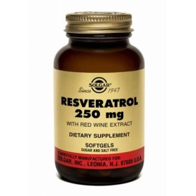 SOLGAR RESVERATROL 250MG 30VCAP