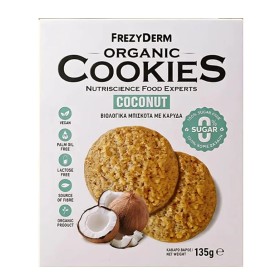 Frezyderm Organic Cookies Coconut Βιολογικά Μπισκό &hellip;