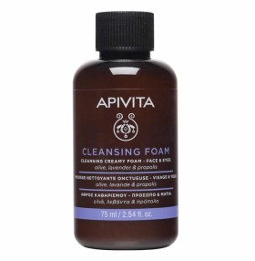 APIVITA Mini Cleansing Foam Olive Face & Eyes…