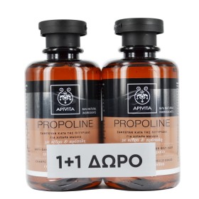 APIVITA SHAMPOO ΜΕ ΠΡΟΠΟΛΗ & ΚΕΔΡΟ 250ml 1+1 ΔΩΡΟ