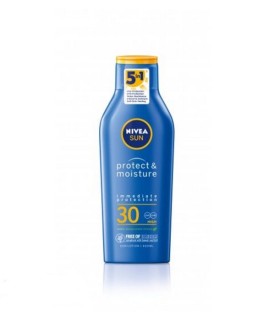 NIVEA SUN Protect & Moisture Lotion SPF 30, 200ml