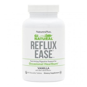 Nature's Plus GI Natural Reflux Ease 60 chewable t …