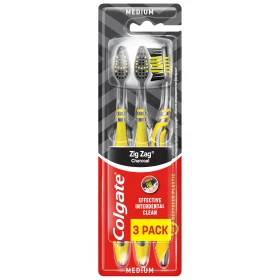 Colgate Set Zig Zag Charcoal Medium  Οδοντόβουρτσε …