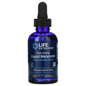 Life Extension Fast-Acting Liquid Melatonin 59ml