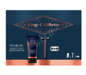 Gillette Styling Set King C Transparent Shave Gel…
