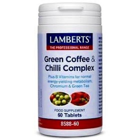LAMBERTS PURE GREEN COFFEE EXTRACT-CHILLI 60TABS