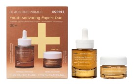 Korres Set Black Pine Primus Youth Activating Expe …