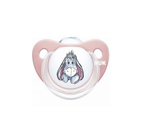 Nuk Disney Winnie Πιπίλα Σιλικόνης με Θήκη Ρόζ 6-1 …