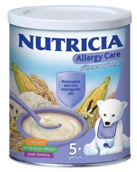 NUTRICIA Allergy Care Ρύζι και Αραβόσιτος για βρέφ …
