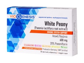 Viogenesis White Peony 600mg 30veg.caps