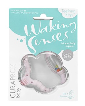 Curaprox Baby Teething Ring Pink 1τμχ