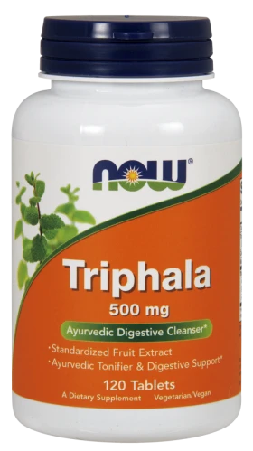 Now Foods Triphala 500mg 120tabs