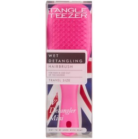 Tangle Teezer The Mini Wet Detangler Pink Travel S …