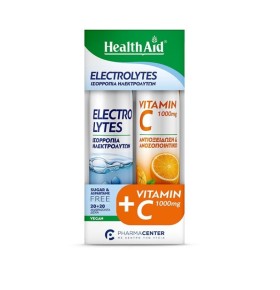 Health Aid Set Electrolytes 20 αναβρ. δισκία & Vit …