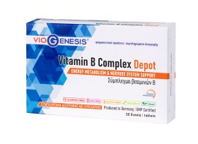 VioGenesis Vitamin B Complex Depot 30tabs