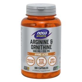 Now Sports Arginine & Ornithine 500 / 250mg 100caps