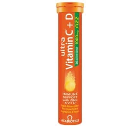 Vitabiotics Ultra Vitamin C + D 1000mg Fizz 20eff. …