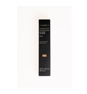 Korres Corrective Foundation SPF15 Activated Charc…