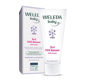 Weleda Baby MED 3 σε 1 SOS Βάλσαμο με Μολόχα 50ml