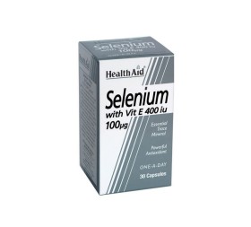 HEALTH AID SELENIUM 100UG + VITAMIN E 400IU CAPSUL …