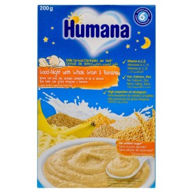 Humana Κρέμα για Γλυκό Ύπνο με Δημητριακά Ολικής Ά …